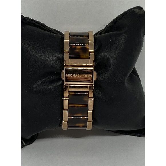 Michael Kors MK5538 Women's Stainless Steel Analog Rose Dial Quartz Watch GE511 - Picture 6 of 12